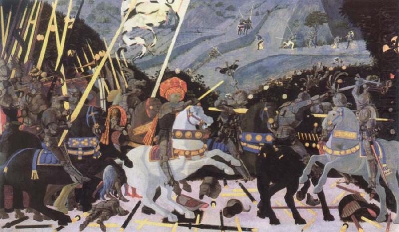 the battle of san romano, paolo uccello